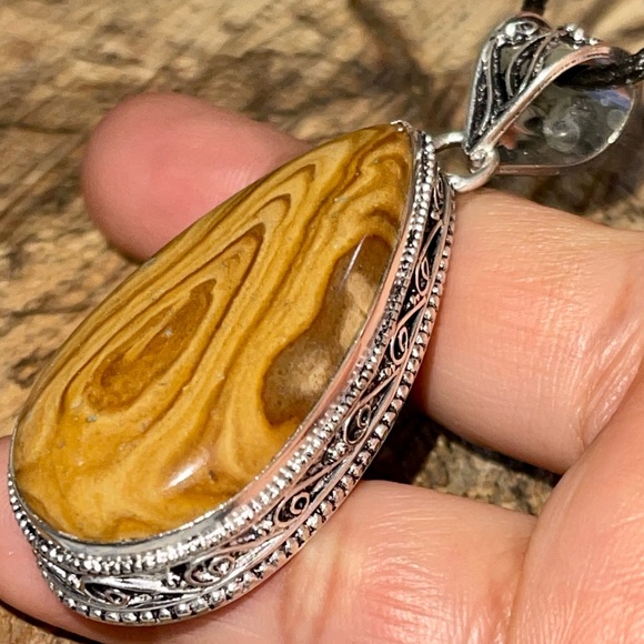 Australian Outback Jasper Pendant 2 1/4” - Picture 10 of 16